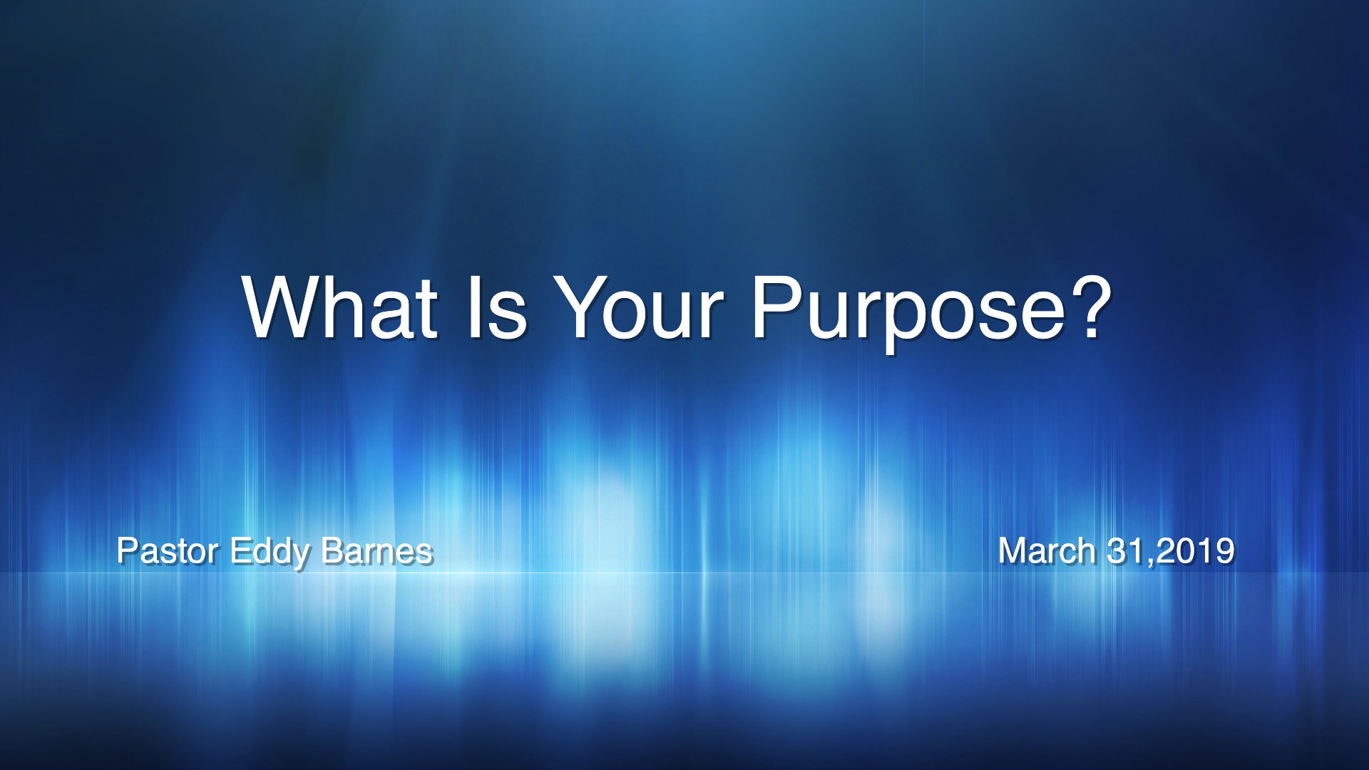 What is your Purpose? episode artwork