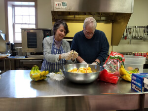 Working in the Kitchen