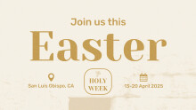 Palm Sunday 2025 - Luke 19:28-44