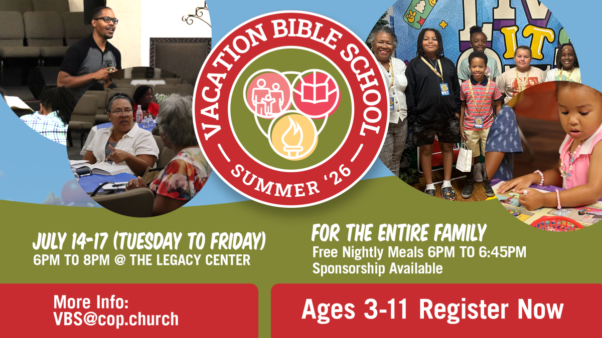 2026 Vacation Bible School (VBS) For the Entire Family