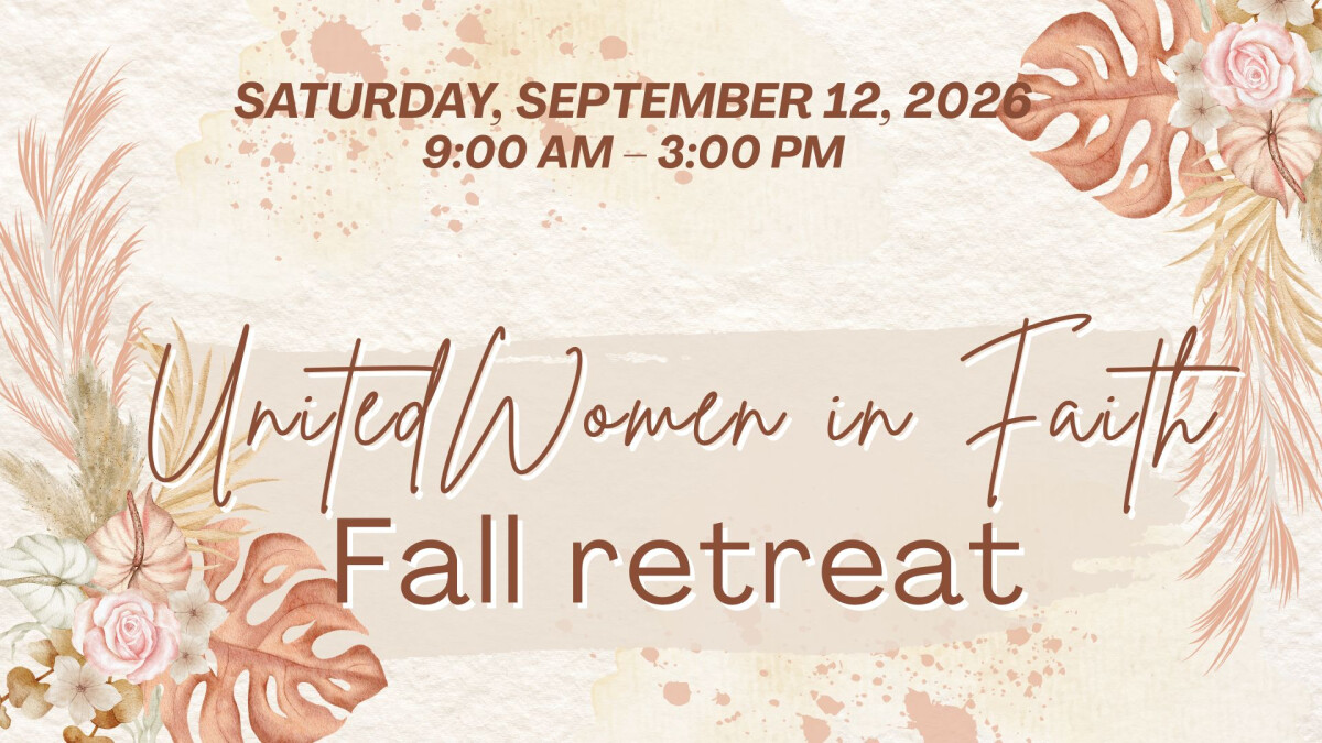 United Women in Faith Fall 2026 Retreat 
