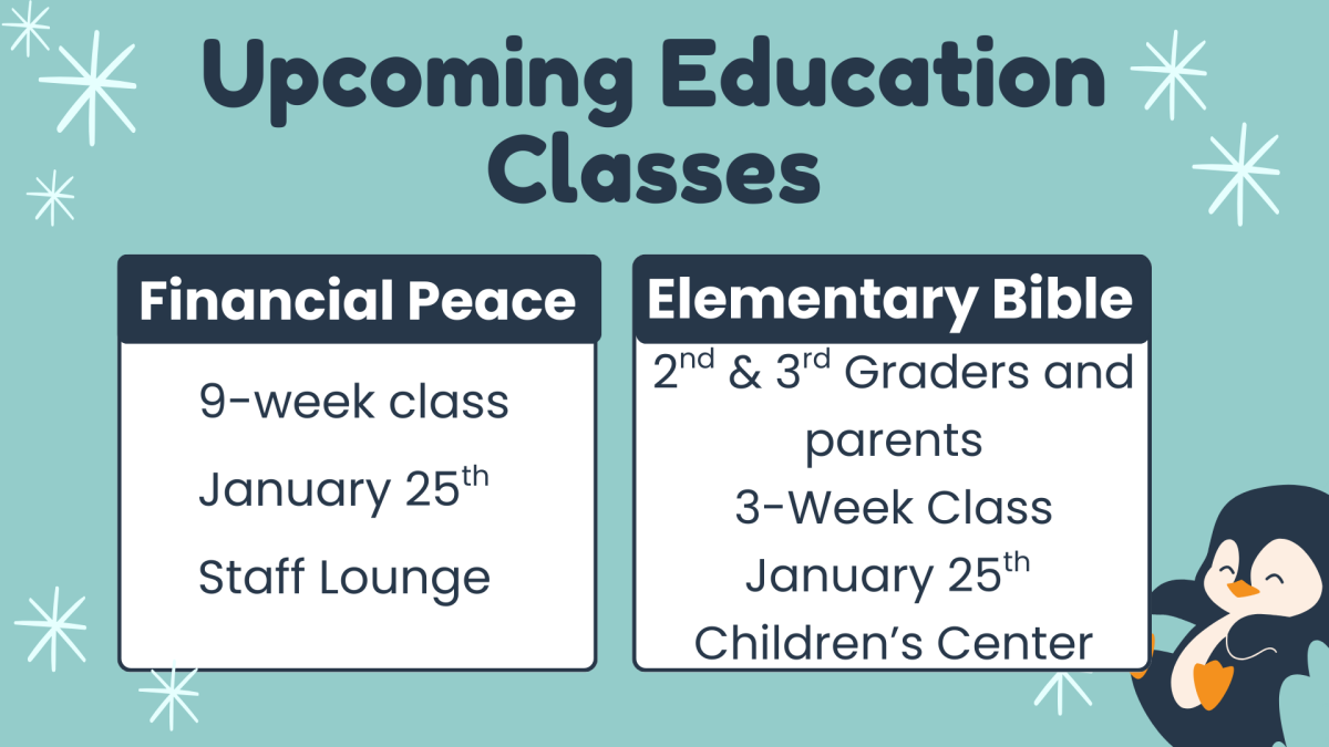 Education Hour - Jan. 25th