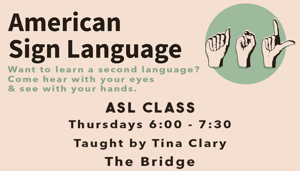 American Sign Language Classes