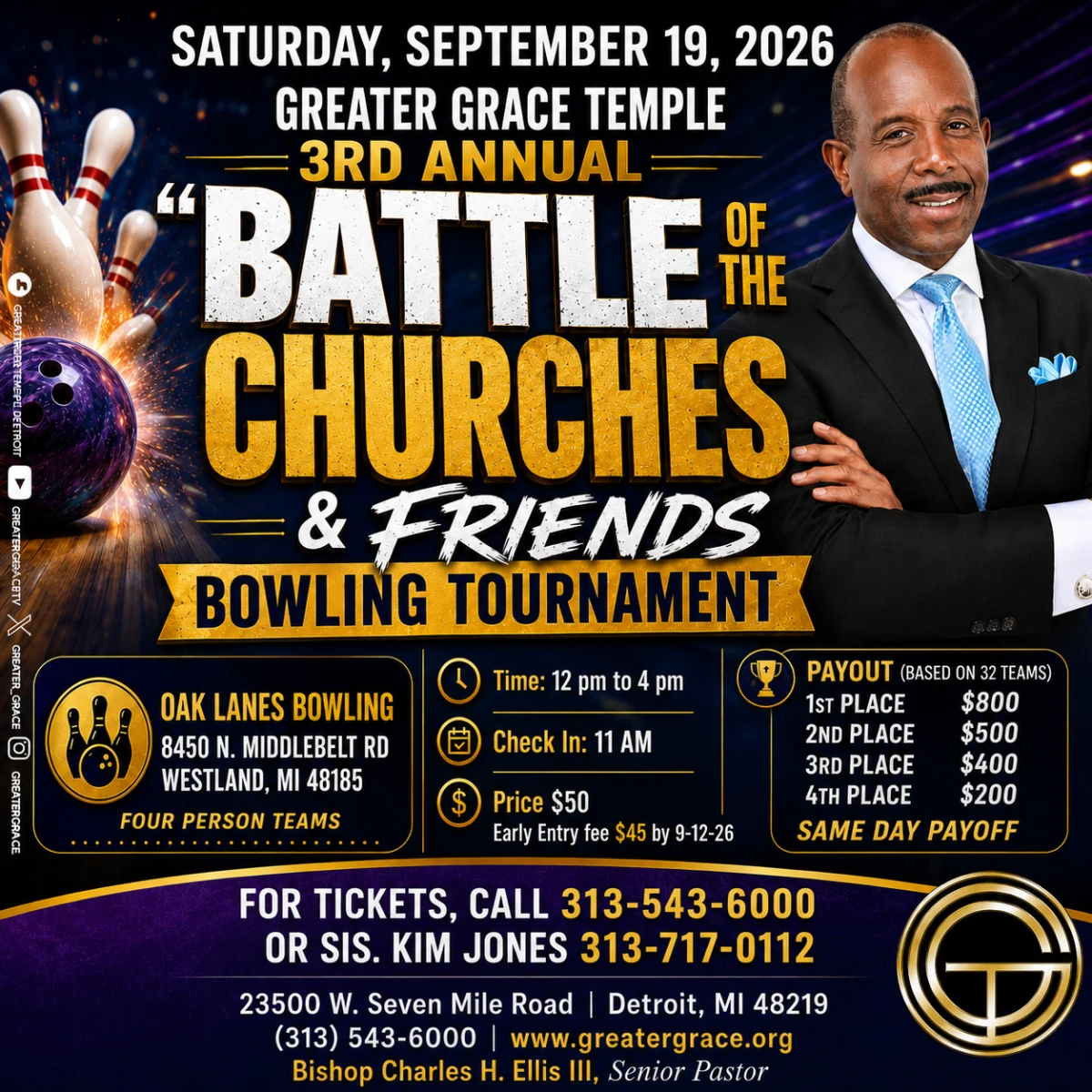 3rd Annual Battle of the Churches
