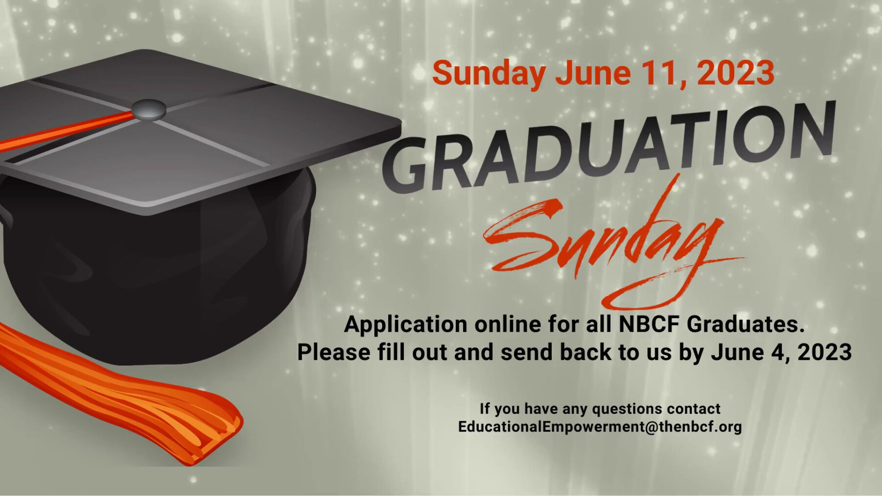 2023 Graduation Information Form