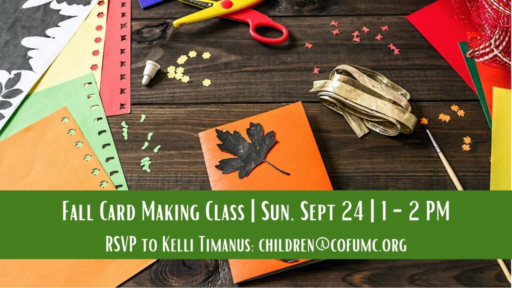 Fall Card Making Event