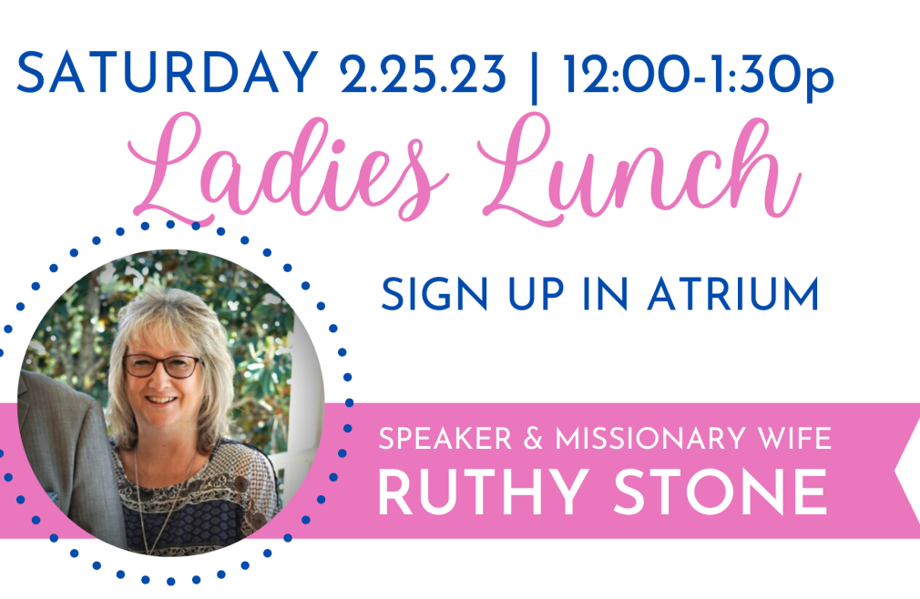 Ladies Lunch with Ruthy Stone