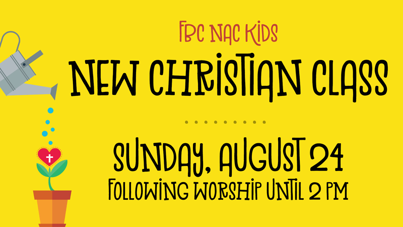 New Christian Class