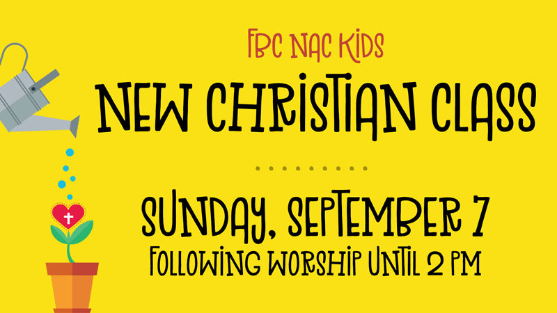 New Christian Class