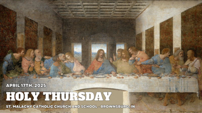 Holy Thursday 2025