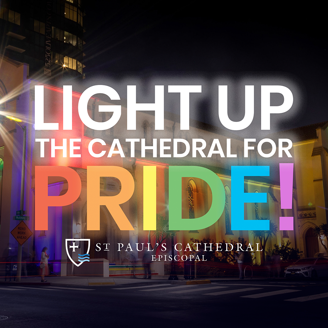 Light Up the Cathedral for Pride!