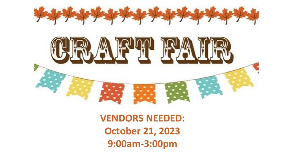 Craft Fair Vendor Registration 2023