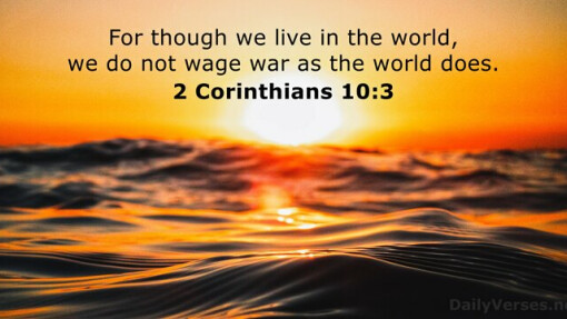 Verse of the Day - Memorial Day