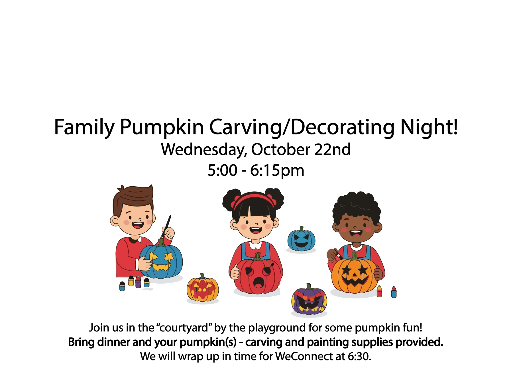 Family Pumpkin Carving/Decorating
