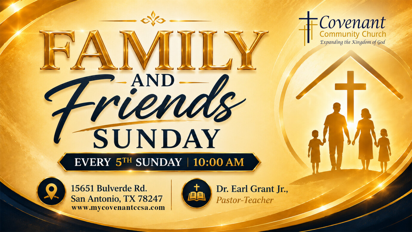 Friends and Family Sunday