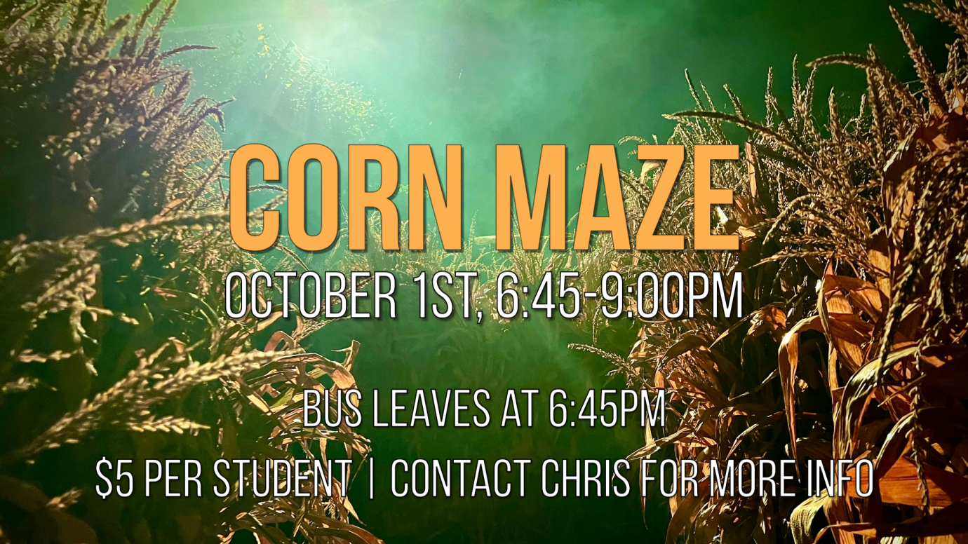 Youth Group Corn Maze