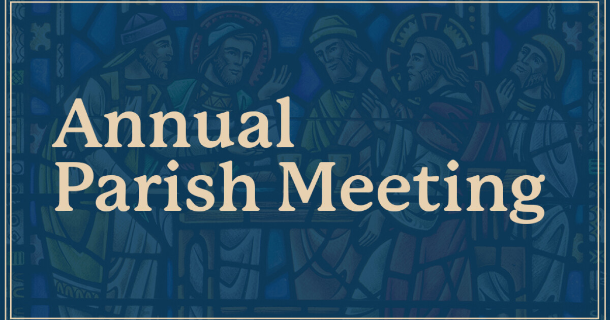 All Saints 2026 Annual Meeting | All Saints Episcopal Church of Winter Park