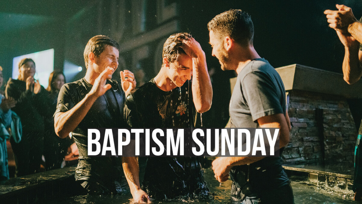 Baptism Sunday