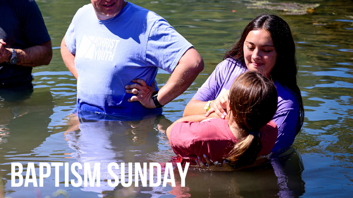 Baptism Sunday