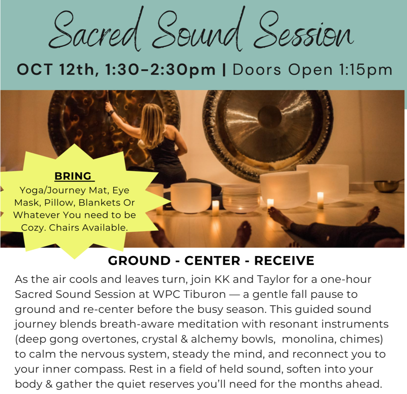 Sacred Sound Session