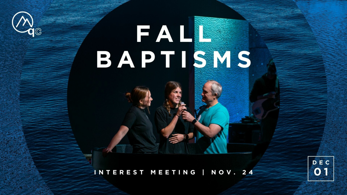 Baptism Interest Meeting 