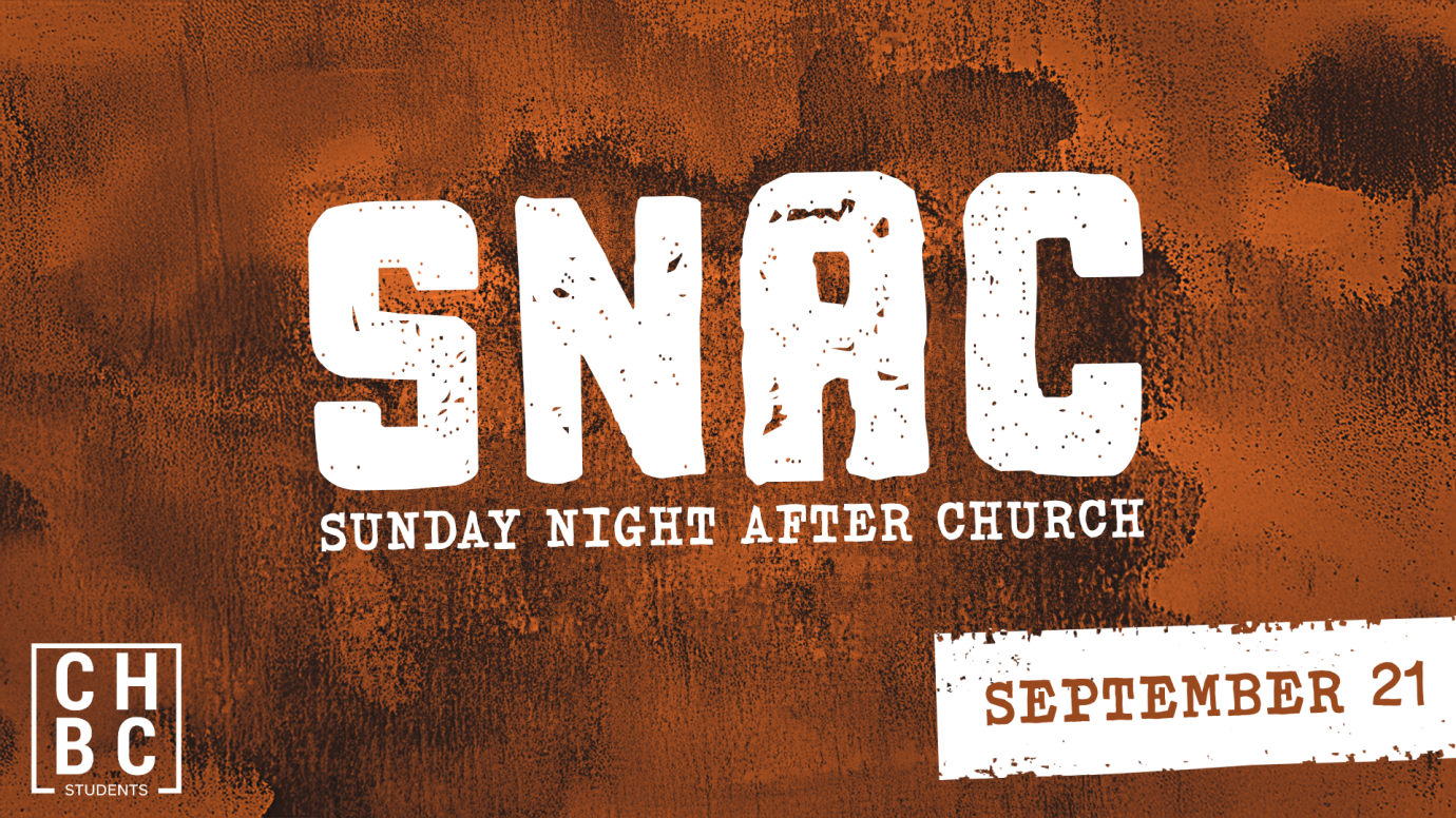Student Ministry SNAC