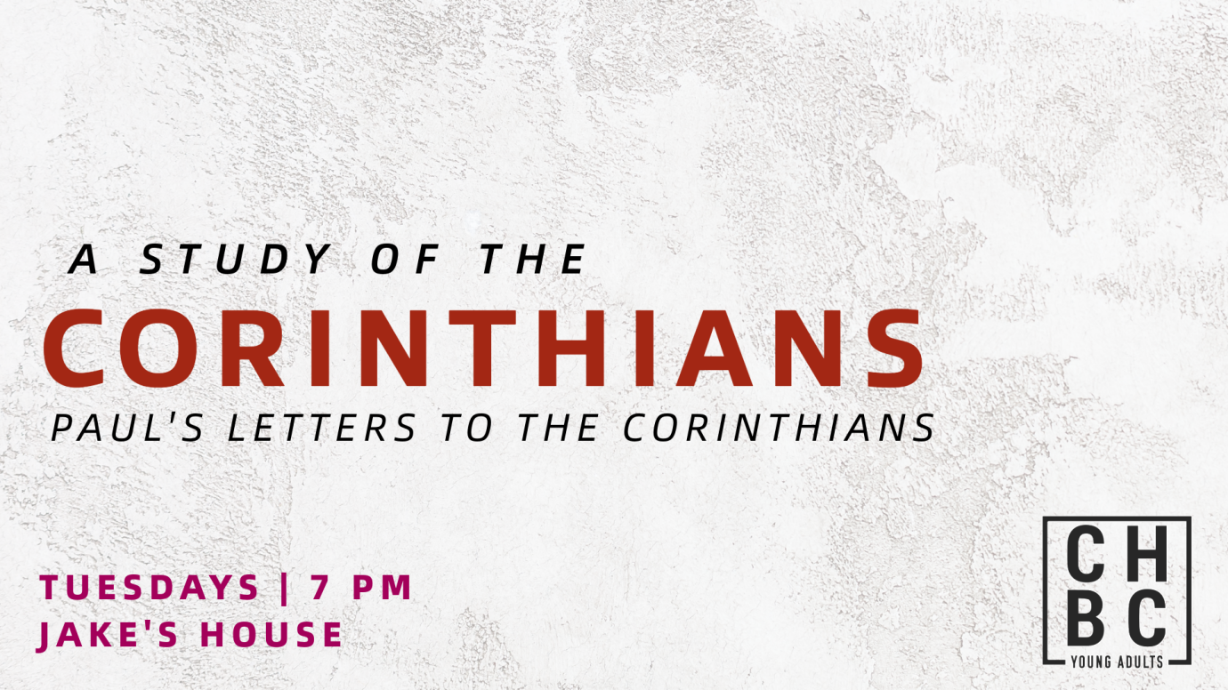 Young Adult Bible Study - 1 Corinthians