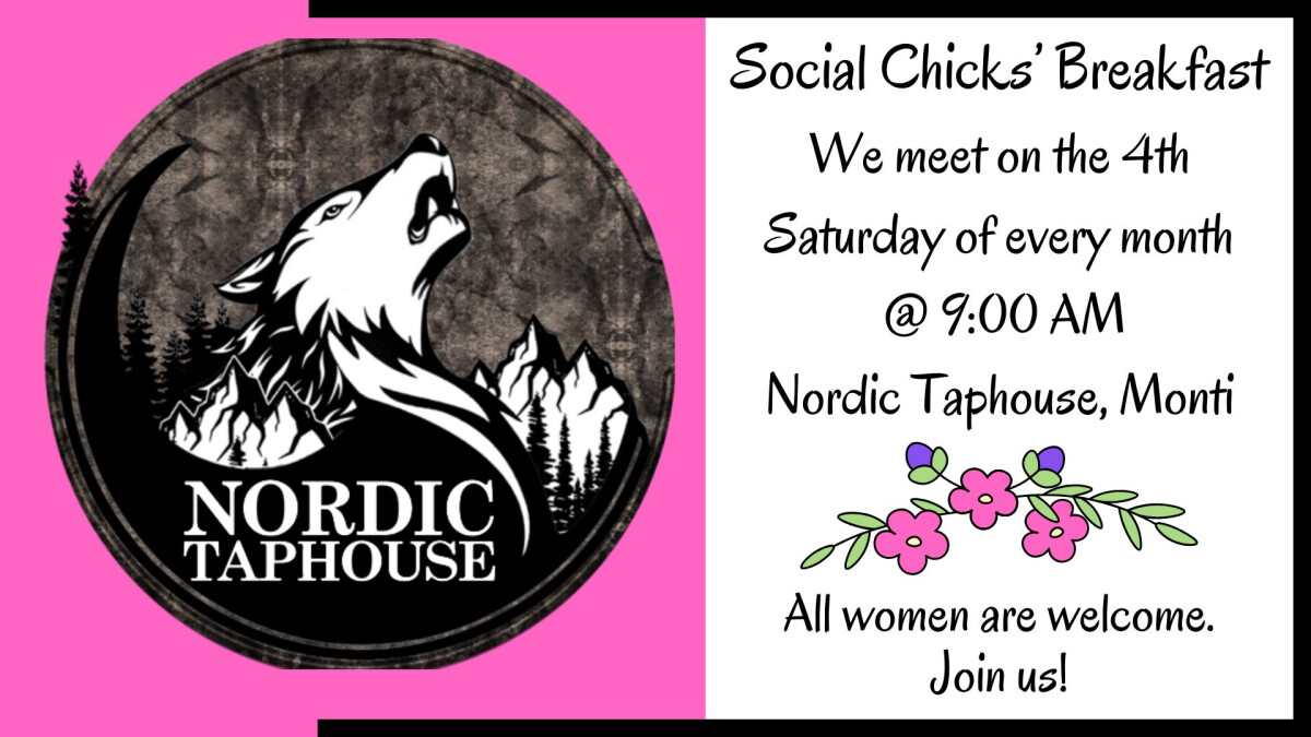 9:00 AM - Social Chicks - Breakfast @ Nordic Taphouse, Monticello
