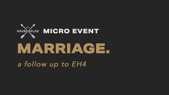 Est. Households Micro-Event: Questions About Marriage