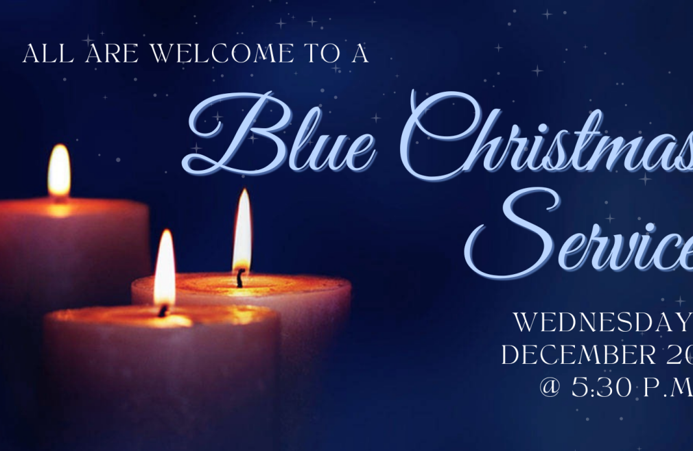 5:30 p.m. Blue Christmas