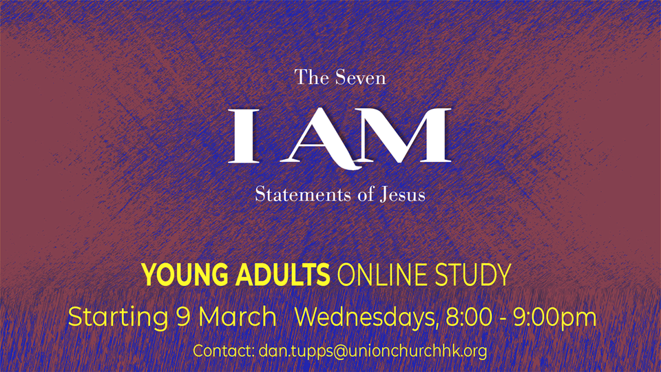 Young Adults Lent study Gospel of John