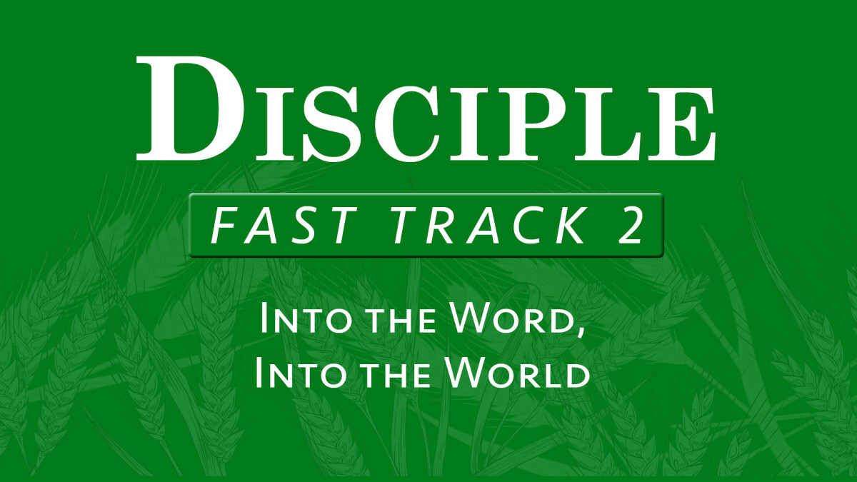 2025 Discipleship Fast Track 2