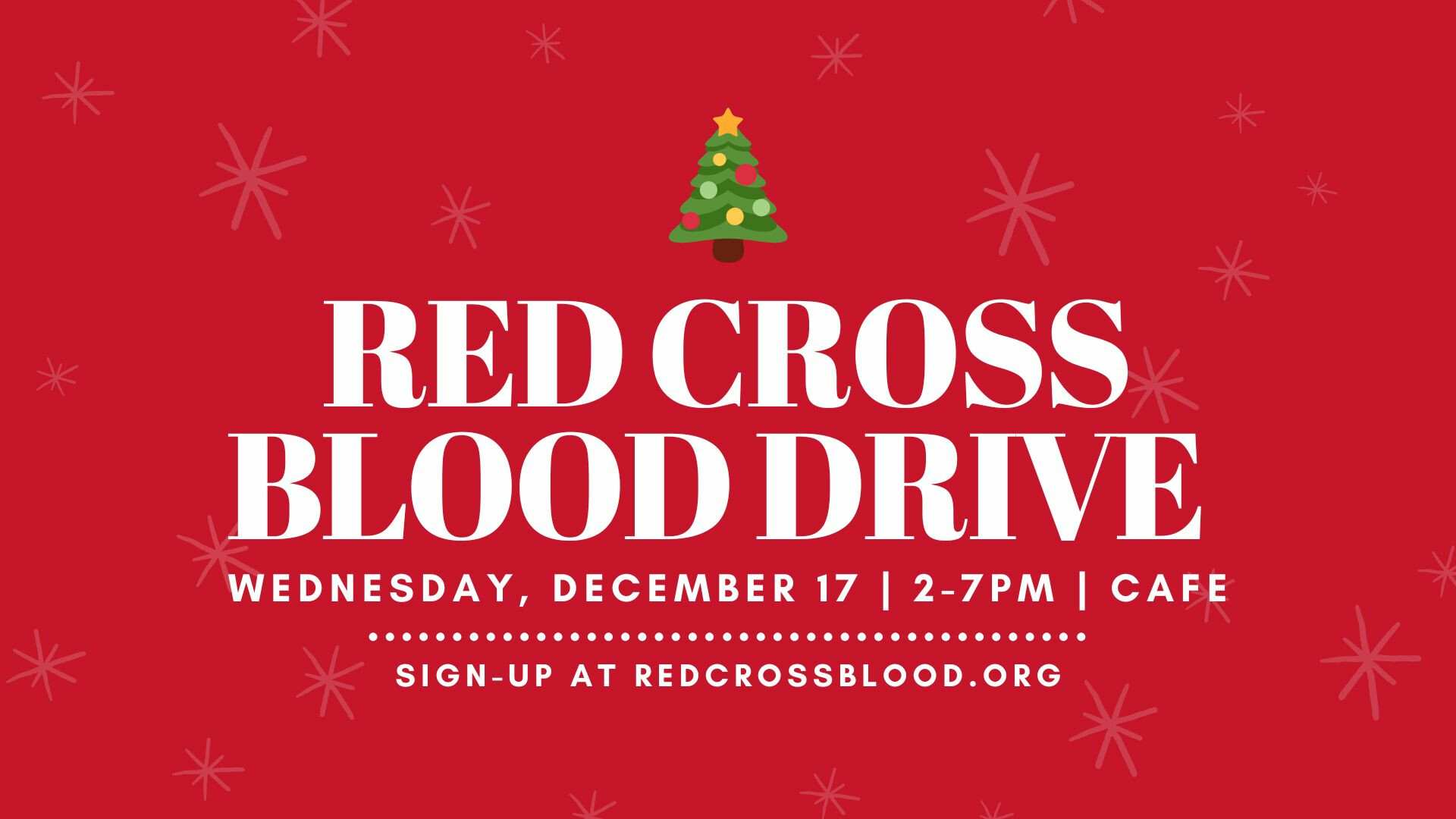 Red Cross Blood Drive