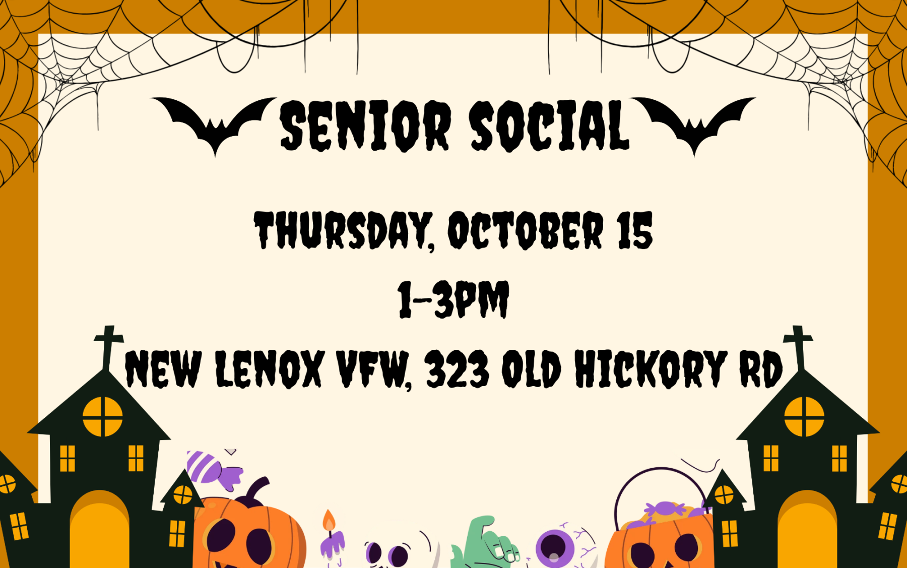 Senior Social Halloween