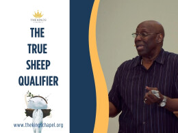 The True Sheep Qualifier | John 10:22-30