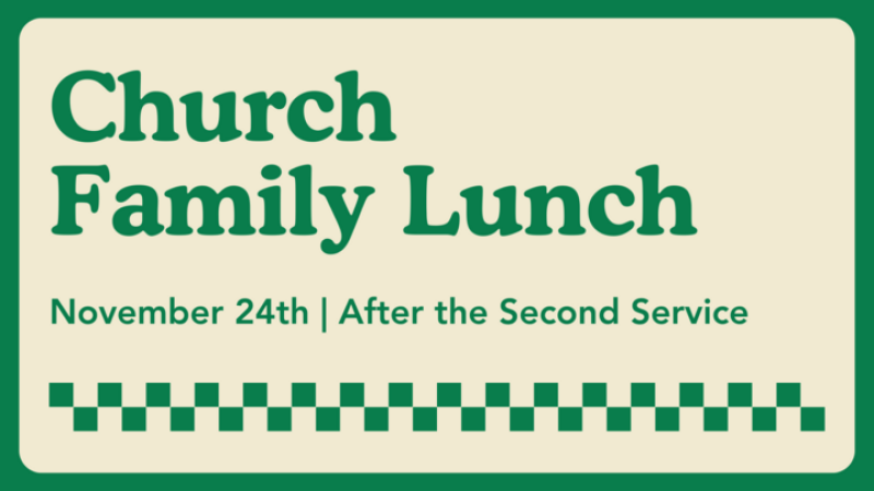 Church Family Lunch