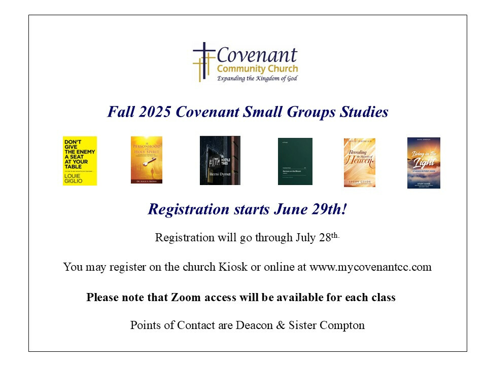 Small Group Registration