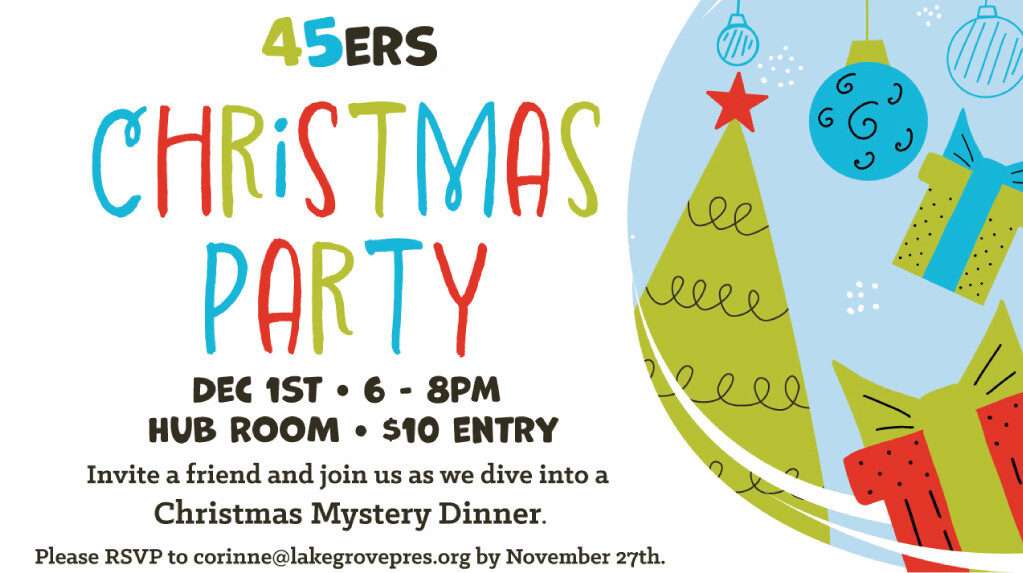 45ers Christmas Dinner and Party