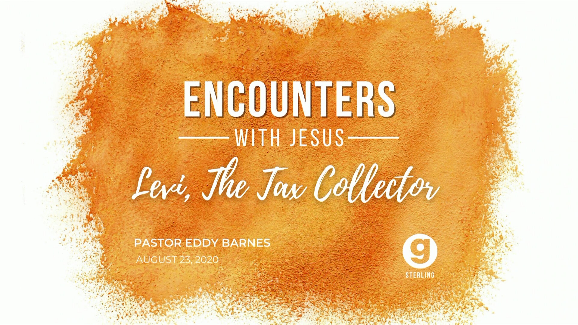 Encounters with Jesus: Levi, The Tax Collector episode artwork