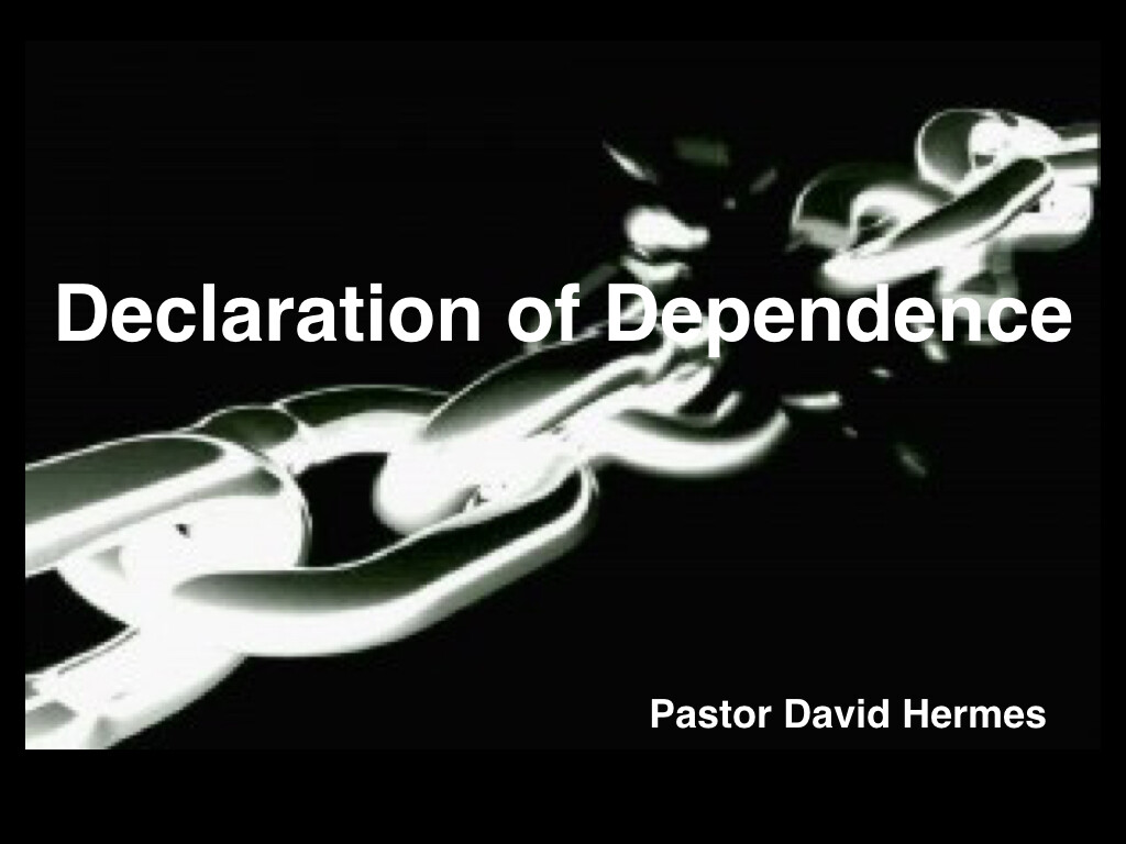 Declaration of Dependence episode artwork