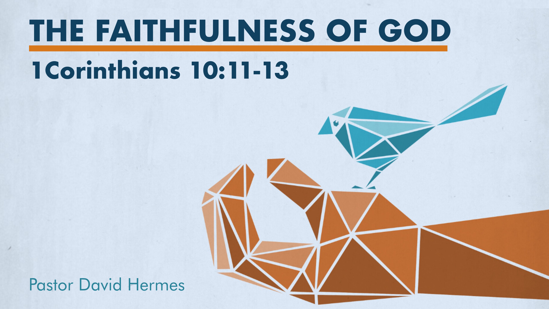 The Faithfulness of God - Part 1 episode artwork