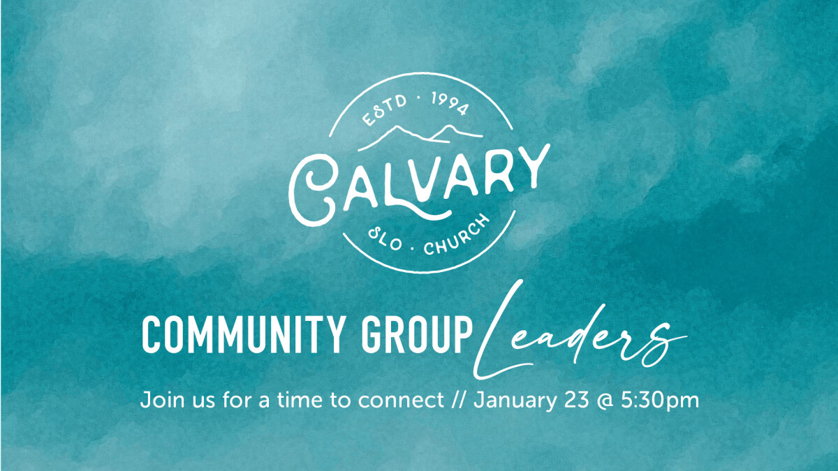 Community Group Leaders