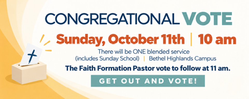 Congregational Vote