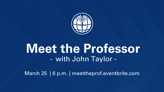 Meet the Professor | John Taylor