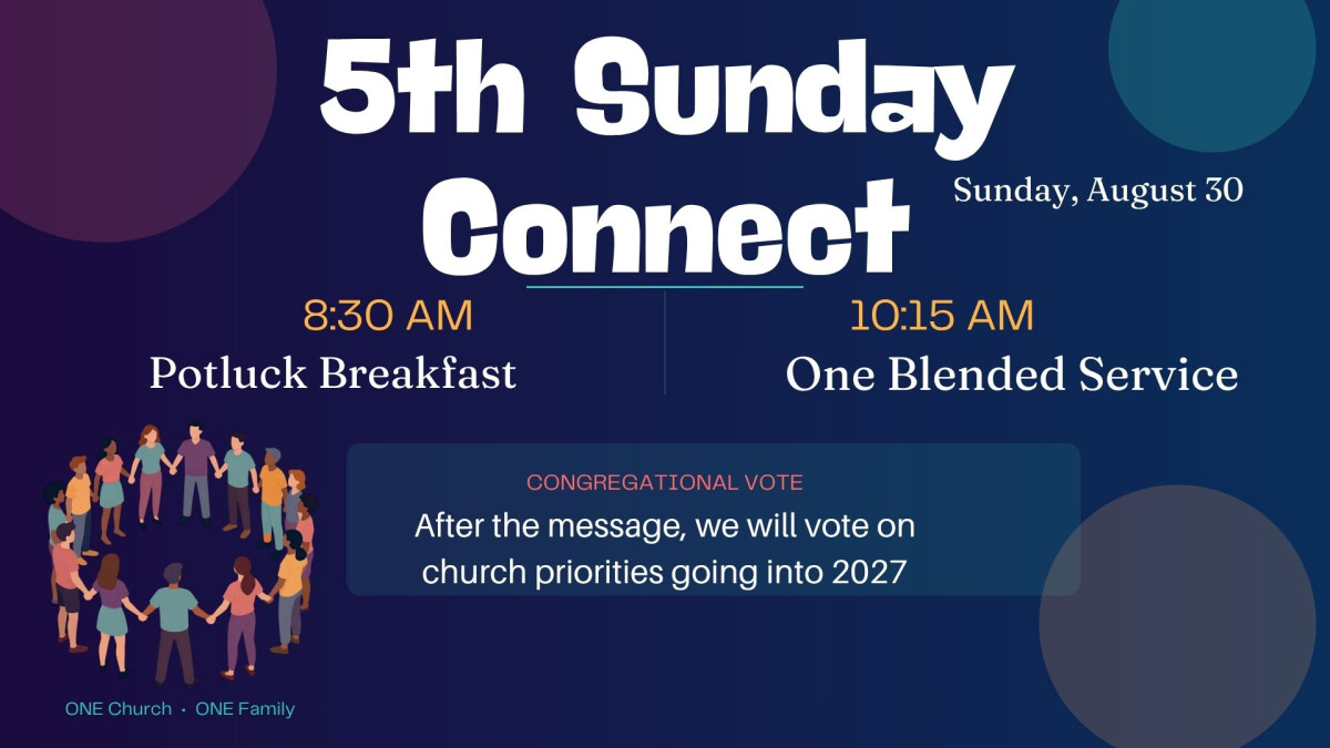 5th Sunday - Connect