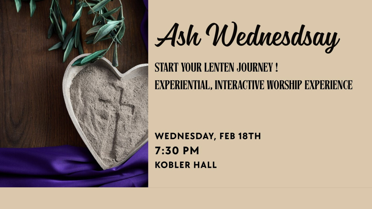 Ash Wednesday Worship