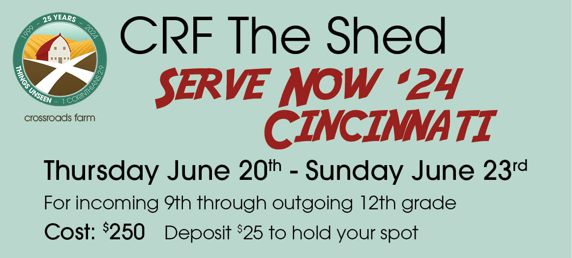 CRF The Shed: Serve Now '24, Cincinnati 