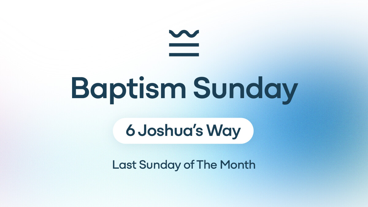 Baptism Sunday