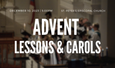 Advent Lessons and Carols 2023