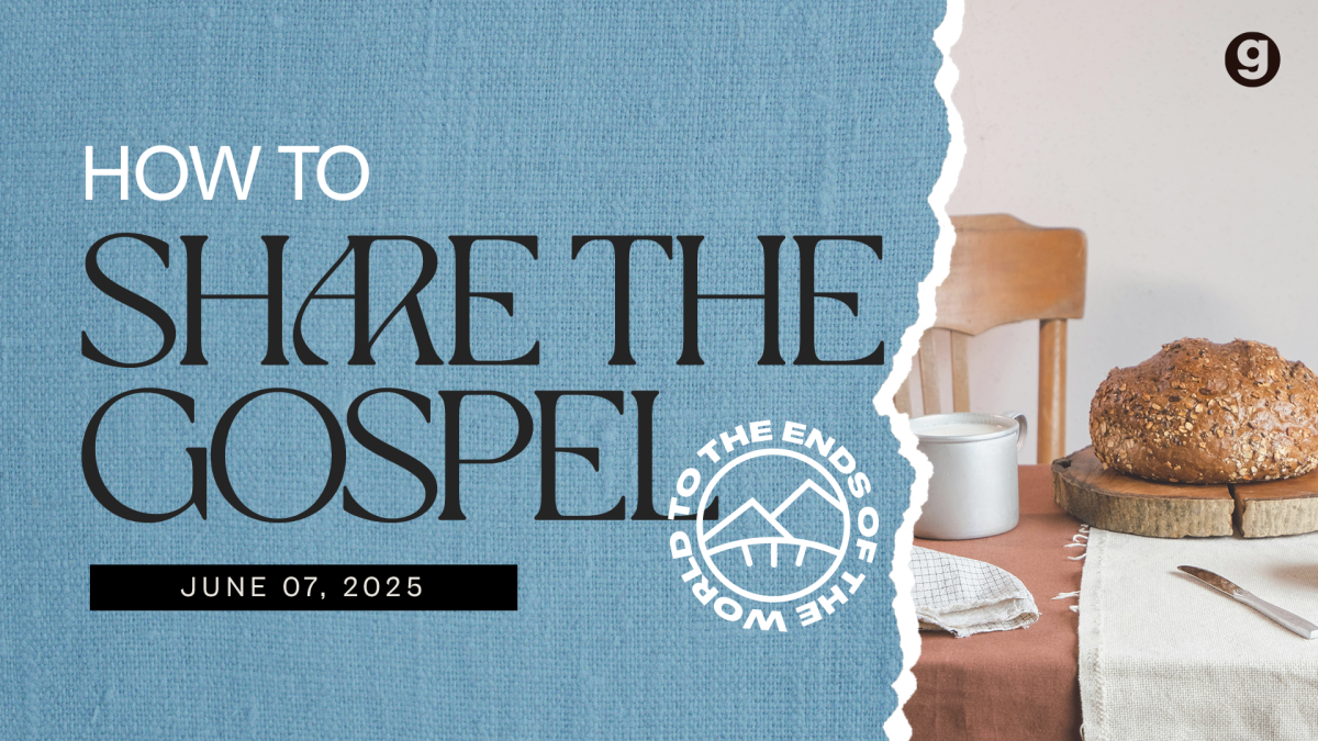 How to share the Gospel